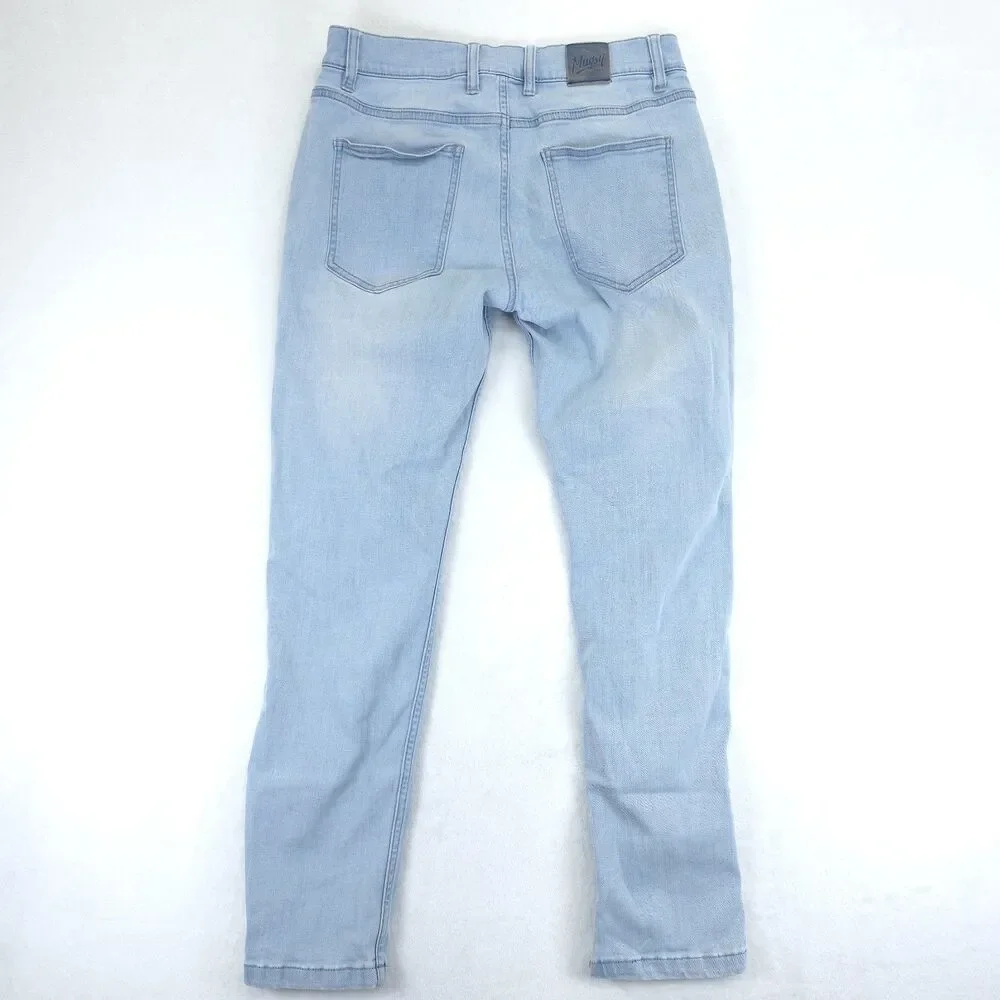 Mugsy Grands Mens Jeans Denim Light Wash Size Measures 30x29 - Picture 2 of 9